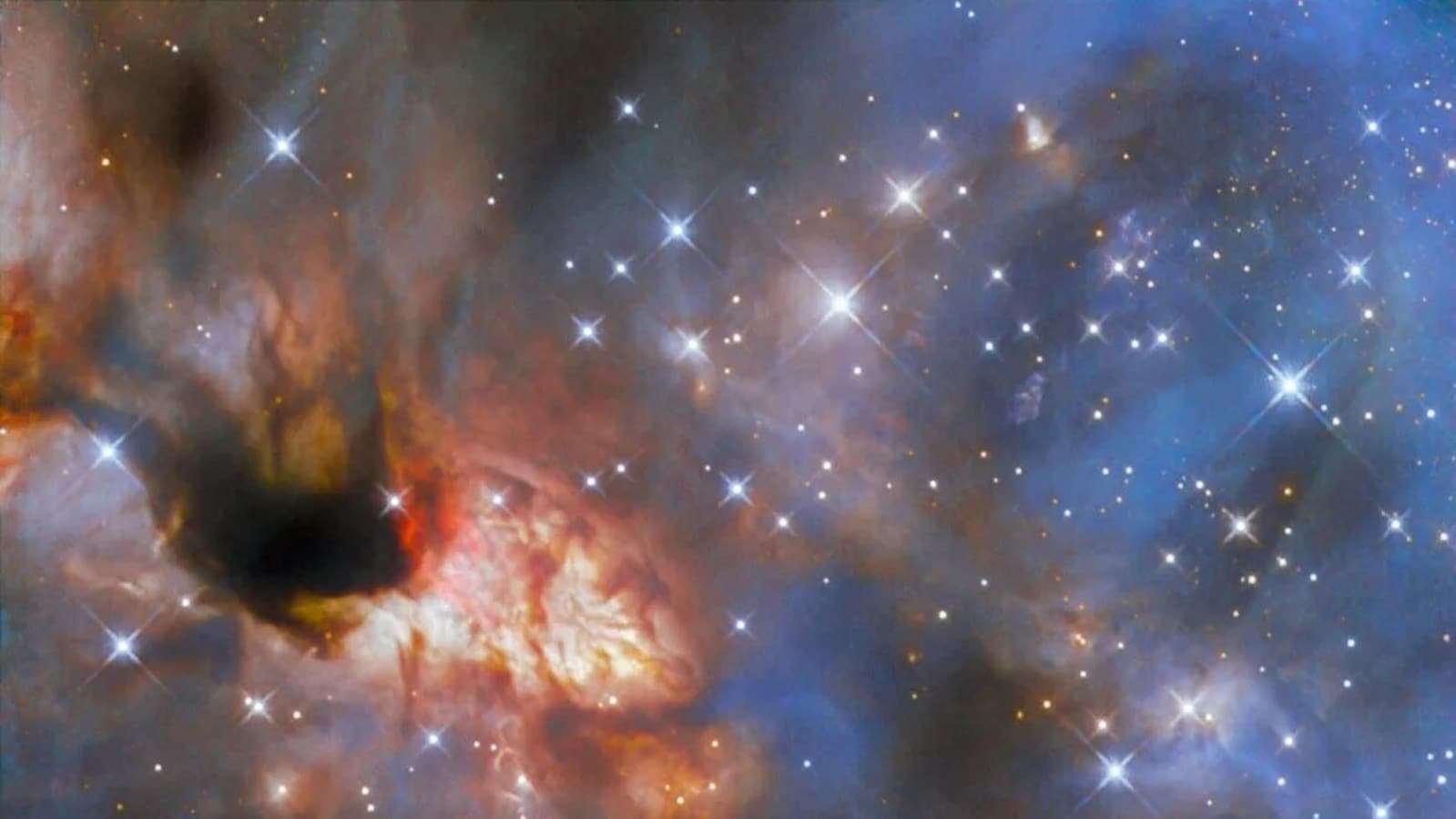 NASA’s Hubble Space Telescope image reveals massive star birth in celestial tapestry