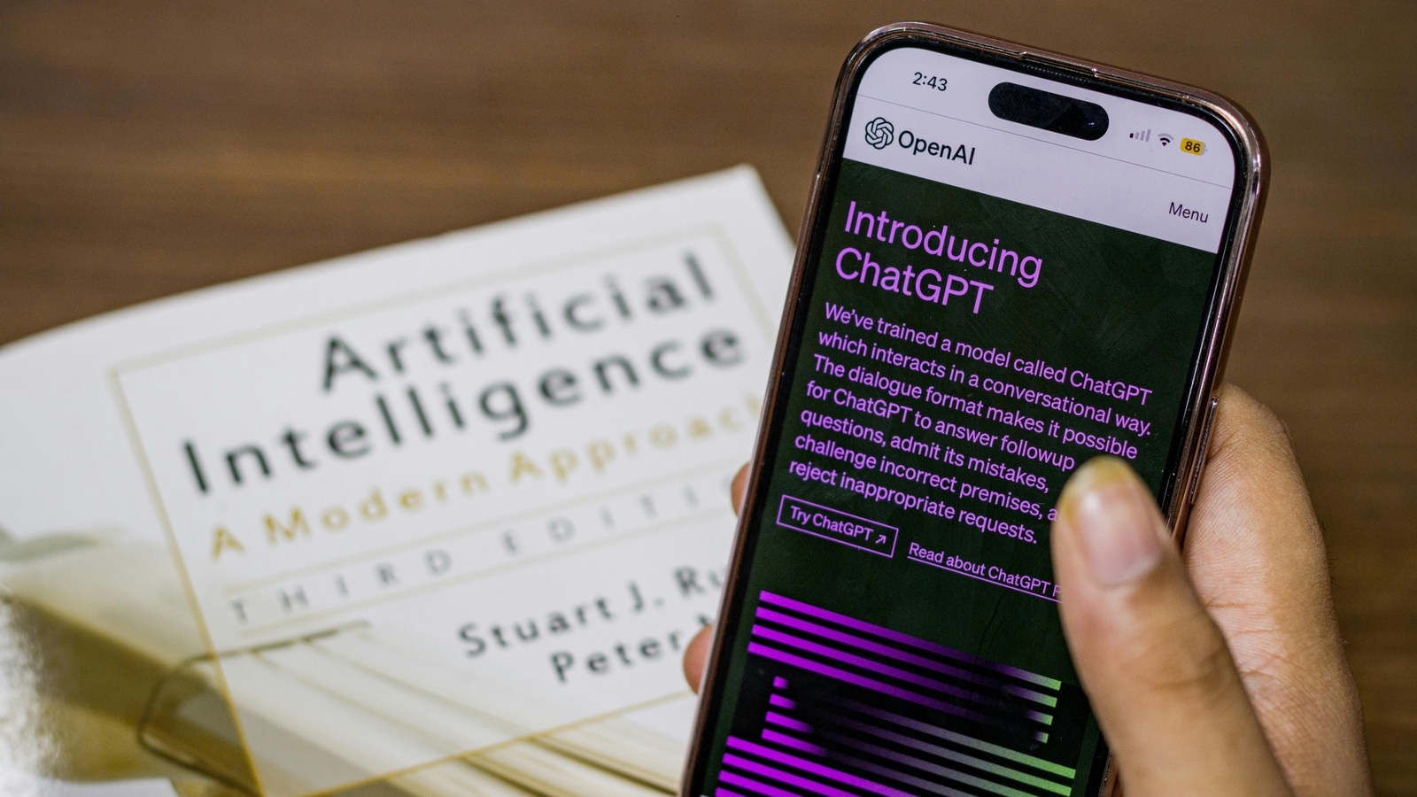 Today's AI systems – generative AI tools such as ChatGPT – are not truly intelligent
